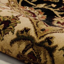 Alternative view of Nourison Jaipur JA15 Black Area Rug