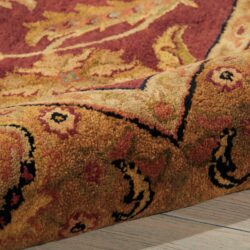 Alternative view of Nourison Jaipur JA17 Burgundy Area Rug