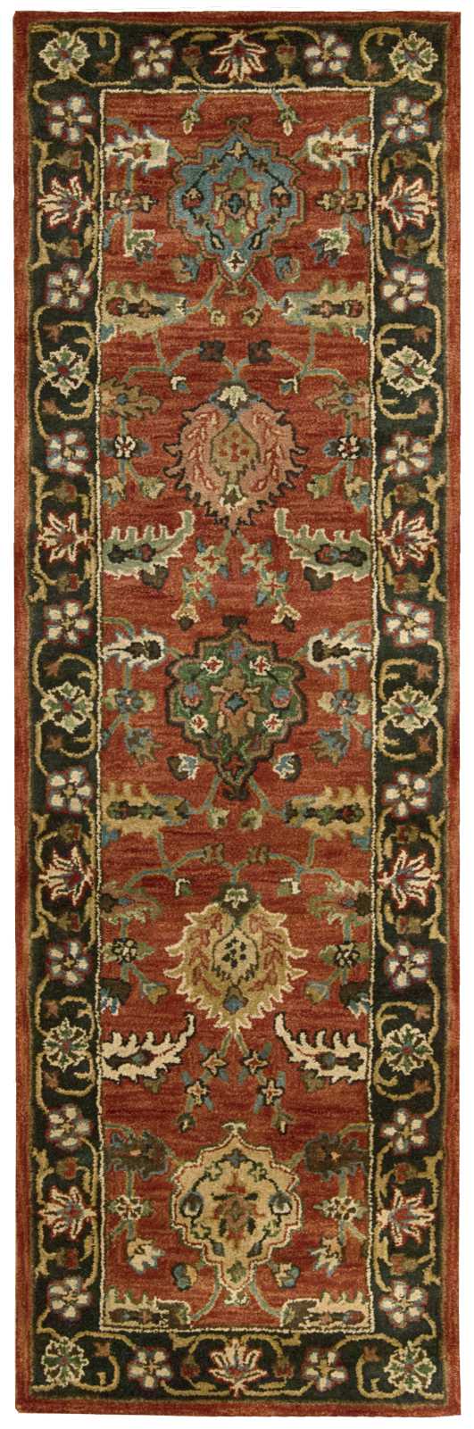 Nourison Jaipur JA35 Brick Area Rug