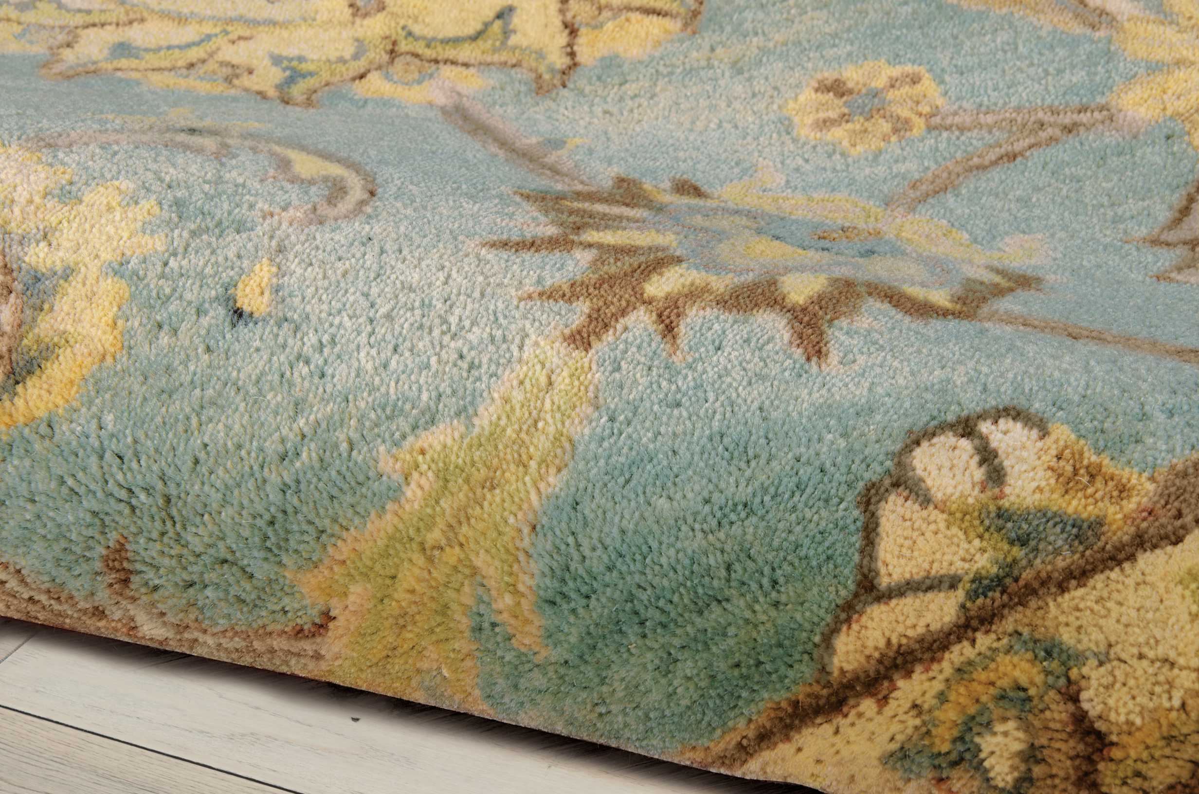 Nourison Jaipur JA53 Light Blue Area Rug - Image 2