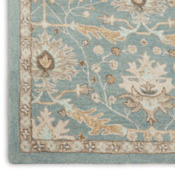 Alternative view of Nourison Jazmine JAZ02 Blue Area Rug