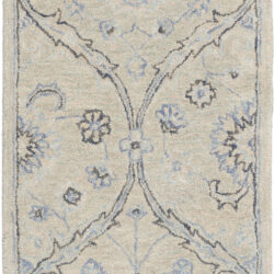 Nourison Jazmine JAZ03 Ivory/Blue Area Rug