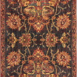 Nourison Jewel JEL01 Ember Red Area Rug