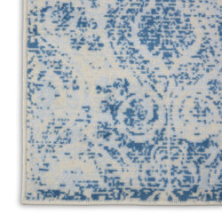 Alternative view of Nourison Jubilant JUB05 Blue Area Rug