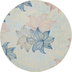Nourison Jubilant JUB08 Ivory Multicolor Area Rug