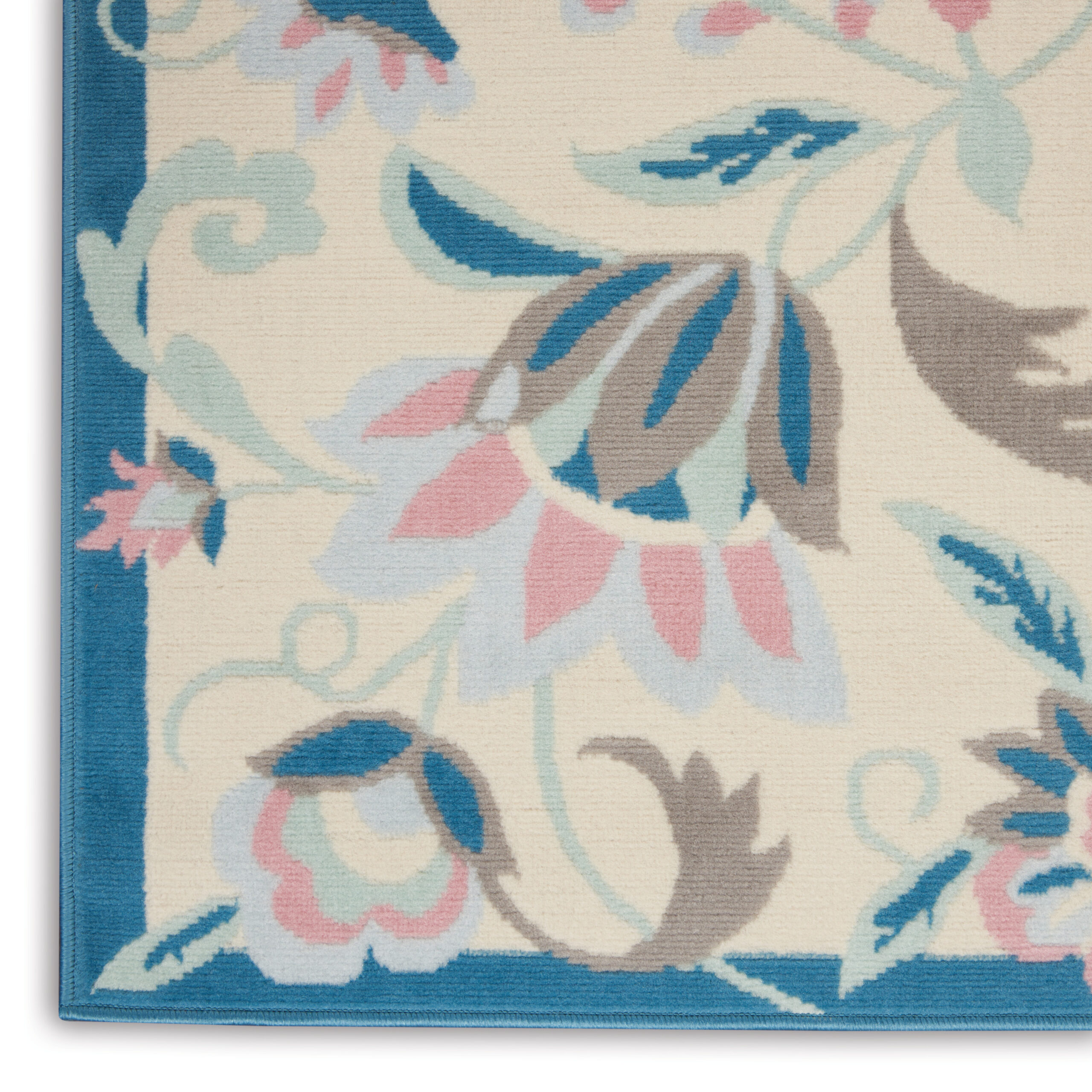 Nourison Jubilant JUB15 Ivory/Multicolor Area Rug - Image 2
