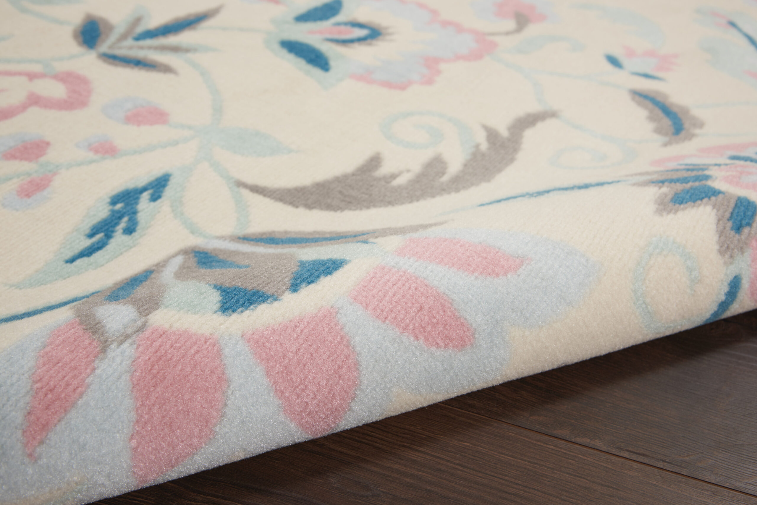 Nourison Jubilant JUB15 Ivory/Multicolor Area Rug - Image 3