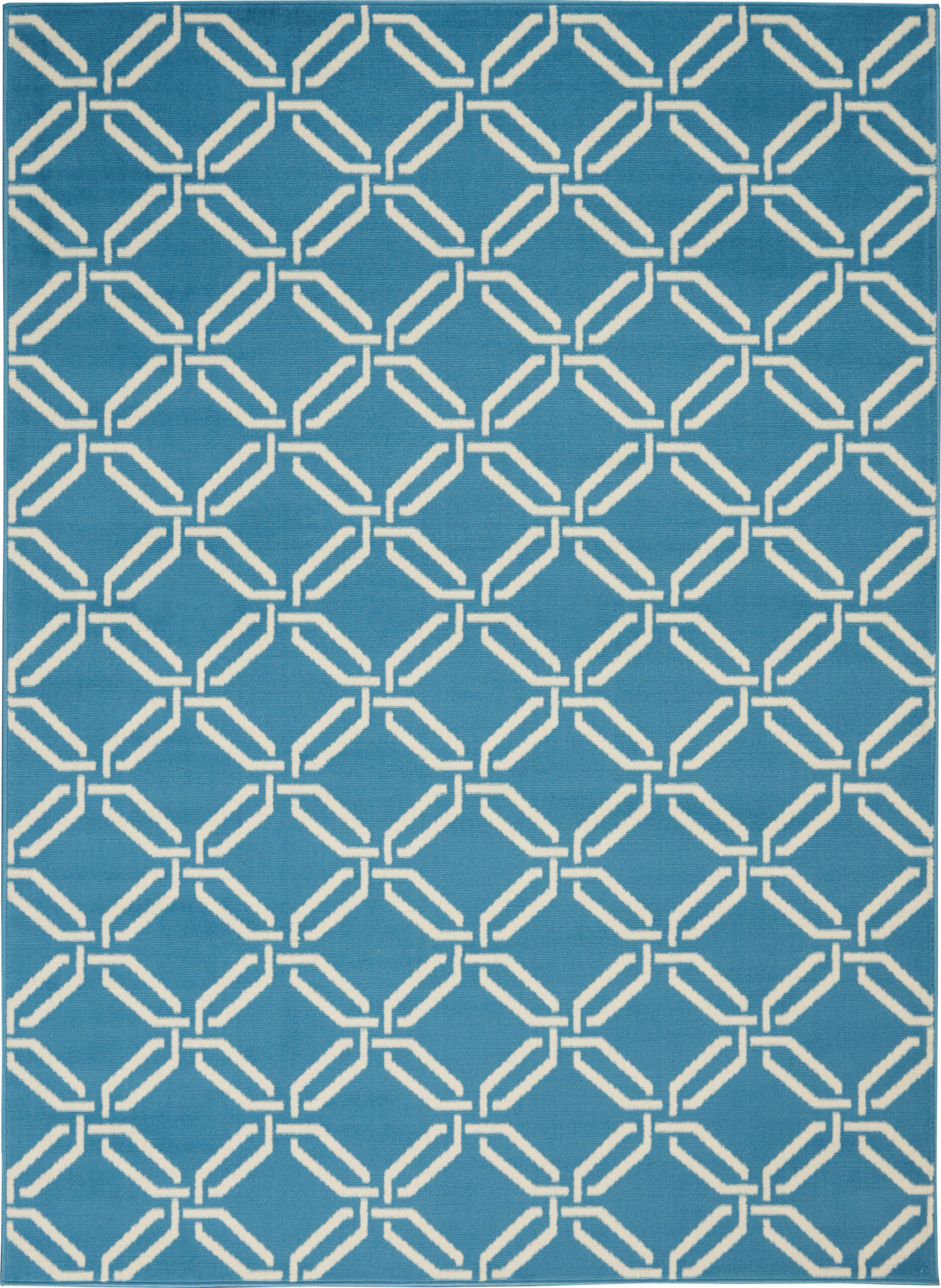 Nourison Jubilant JUB17 Blue Area Rug