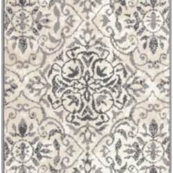 Nourison Jubilant JUB21 Ivory Grey Area Rug