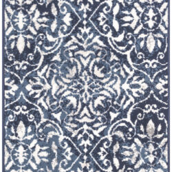 Nourison Jubilant JUB21 Navy Ivory Area Rug