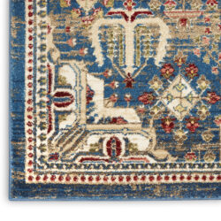 Alternative view of Nourison Karisma KAR02 Blue Ivory Area Rug