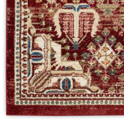 Alternative view of Nourison Karisma KAR02 Brick Ivory Area Rug