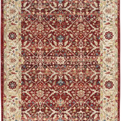 Nourison Karisma KAR03 Brick Ivory Area Rug