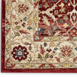 Alternative view of Nourison Karisma KAR03 Brick Ivory Area Rug