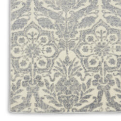 Alternative view of Nourison Sahara KI390 Ivory/Platinum Area Rug