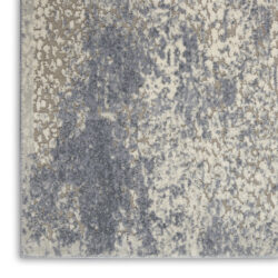 Alternative view of Nourison Sahara KI391 Ivory/Slate Area Rug