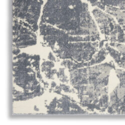 Alternative view of Nourison Sahara KI393 Ivory/Slate Area Rug