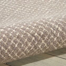 Alternative view of Nourison River Brook KI809 Grey Ivory Area Rug