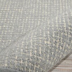 Alternative view of Nourison River Brook KI809 Light Blue Ivory Area Rug