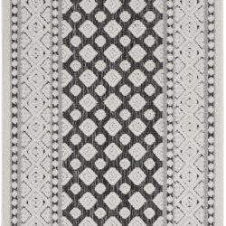 Nourison Key Largo KLG02 Dark Grey Area Rug