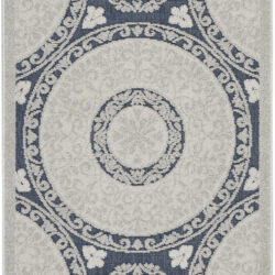 Nourison Key Largo KLG03 Blue Area Rug