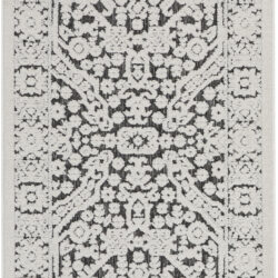 Nourison Key Largo KLG04 Dark Grey Area Rug