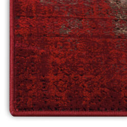 Alternative view of Nourison Karma KRM01 Red Area Rug
