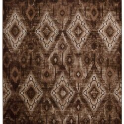 Nourison Karma KRM02 Chocolate Area Rug