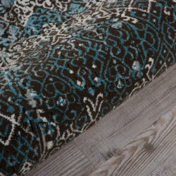 Alternative view of Nourison Karma KRM04 Blue Area Rug