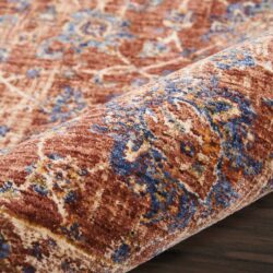 Alternative view of Nourison Lagos LAG02 Brick Area Rug
