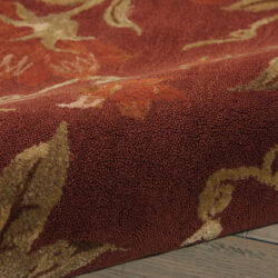 Alternative view of Nourison Modern Elegance LH01 Brick Area Rug
