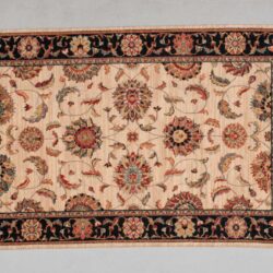 Nourison Living Treasures LI04 Ivory/Black Area Rug