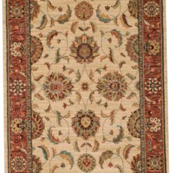 Nourison Living Treasures LI04 Ivory Red Area Rug