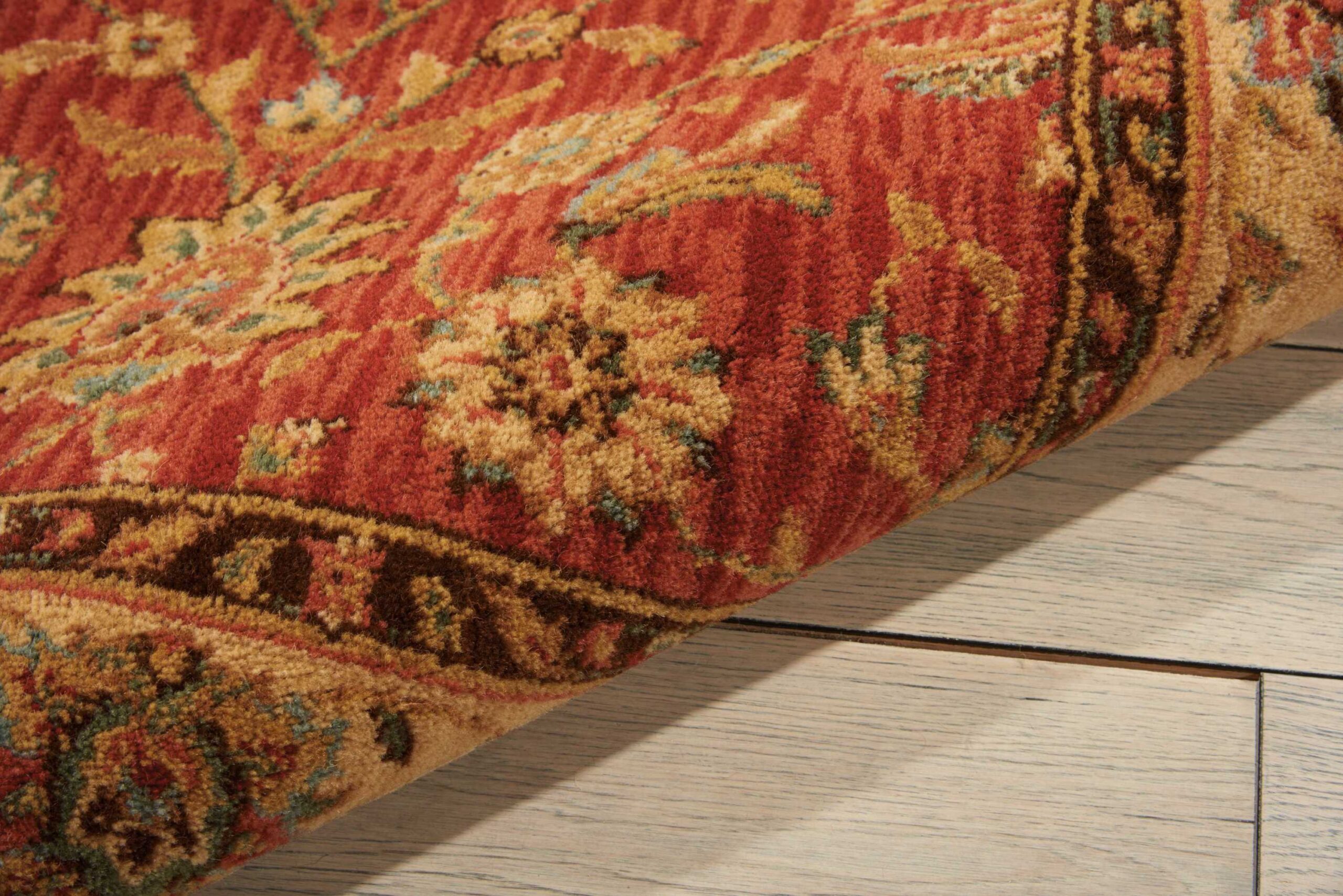 Nourison Living Treasures LI05 Rust Area Rug - Image 2