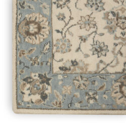 Alternative view of Nourison Living Treasures LI16 Ivory Aqua Area Rug