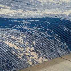 Alternative view of Barclay Butera Lido LID04 Blue Cream Area Rug