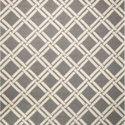 Nourison Linear LIN04 Grey Ivory Area Rug