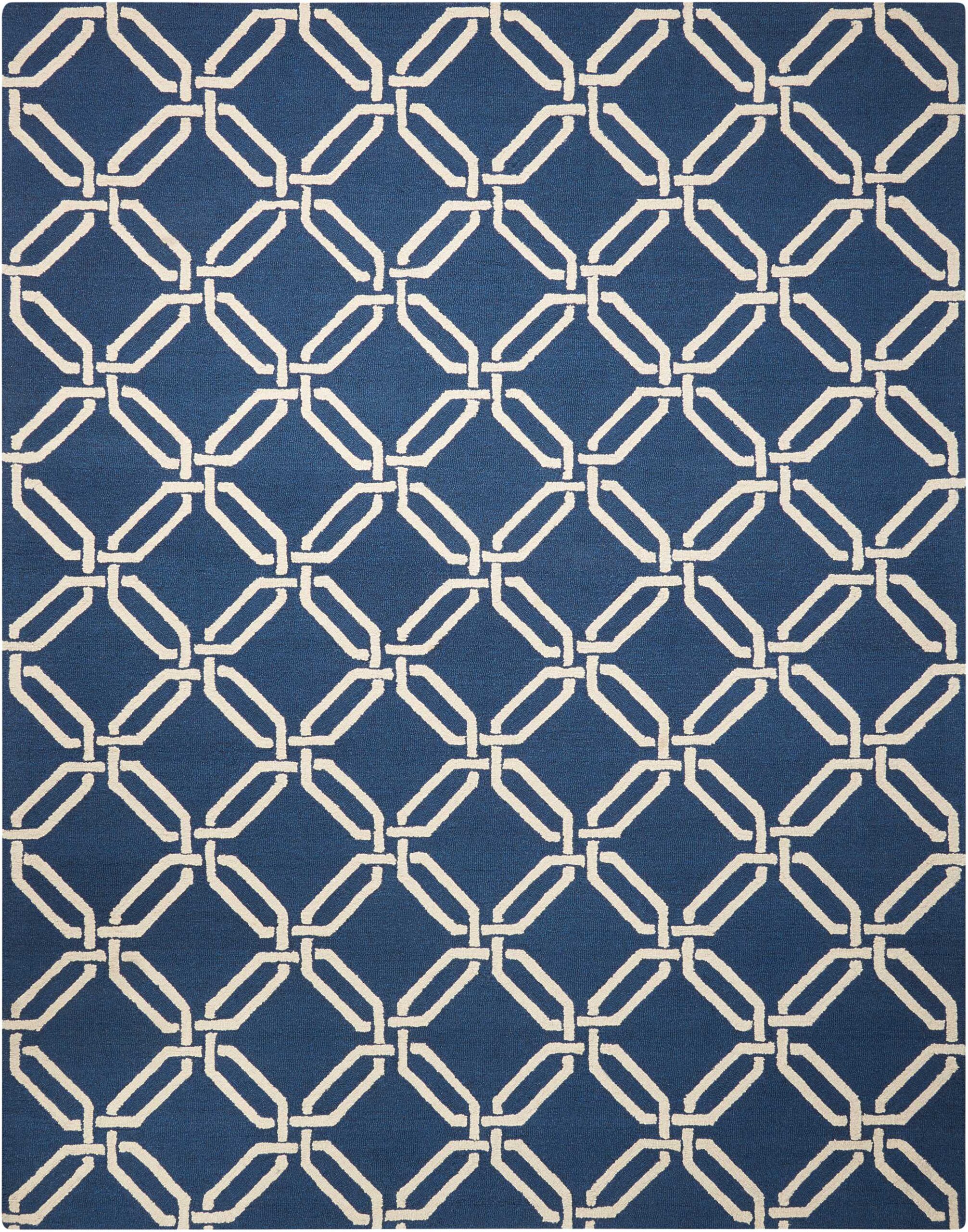 Nourison Linear LIN08 Navy Area Rug