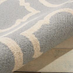 Alternative view of Nourison Linear LIN15 Light Blue Area Rug