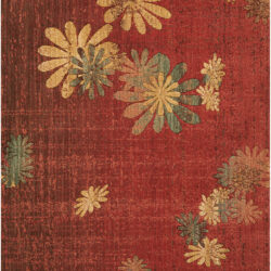 Nourison Radiant Impression LK07 Flame Area Rug