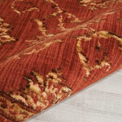 Alternative view of Nourison Radiant Impression LK08 Persimmon Area Rug