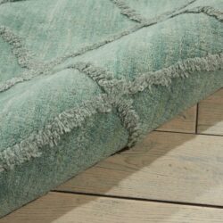 Alternative view of Nourison Lunette LNT01 Aqua Area Rug