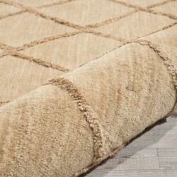 Alternative view of Nourison Lunette LNT01 Sand Area Rug