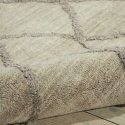 Alternative view of Nourison Lunette LNT01 Silver Area Rug