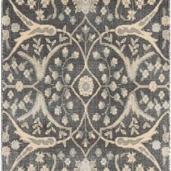 Nourison Luminance LUM08 Graphite Area Rug