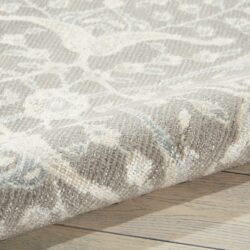 Alternative view of Nourison Luminance LUM08 Steel Area Rug