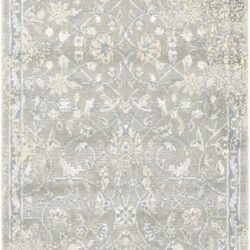 Nourison Luminance LUM10 Silver Area Rug