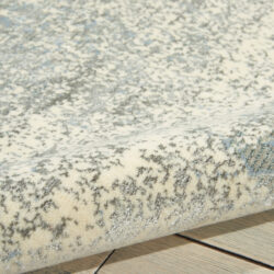 Alternative view of Nourison Luminance LUM10 Silver Area Rug