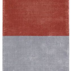 Calvin Klein Lunar LUN1 Purple, Rust, Platinum, Shell Area Rug