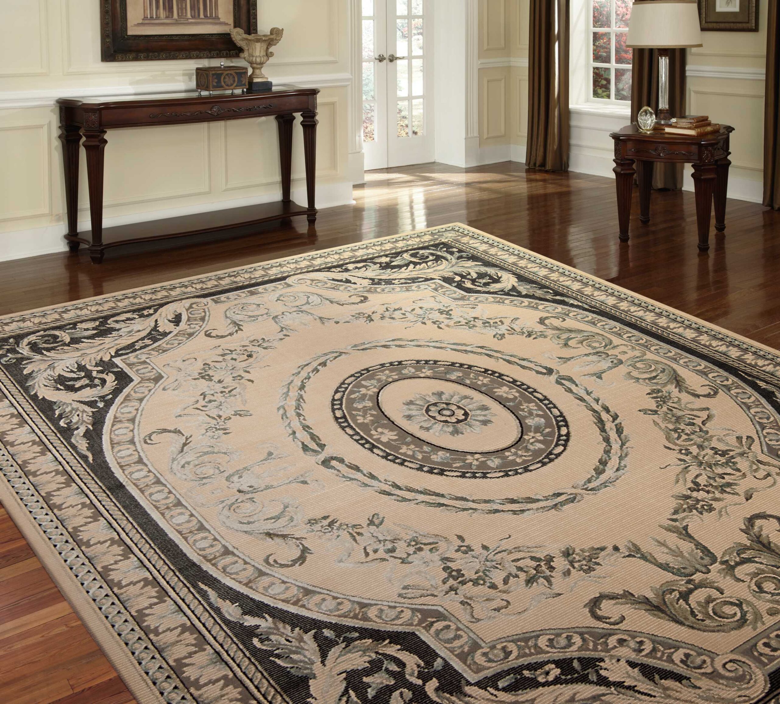 Michael Amini Platine MA200 Ivory Area Rug - Image 3